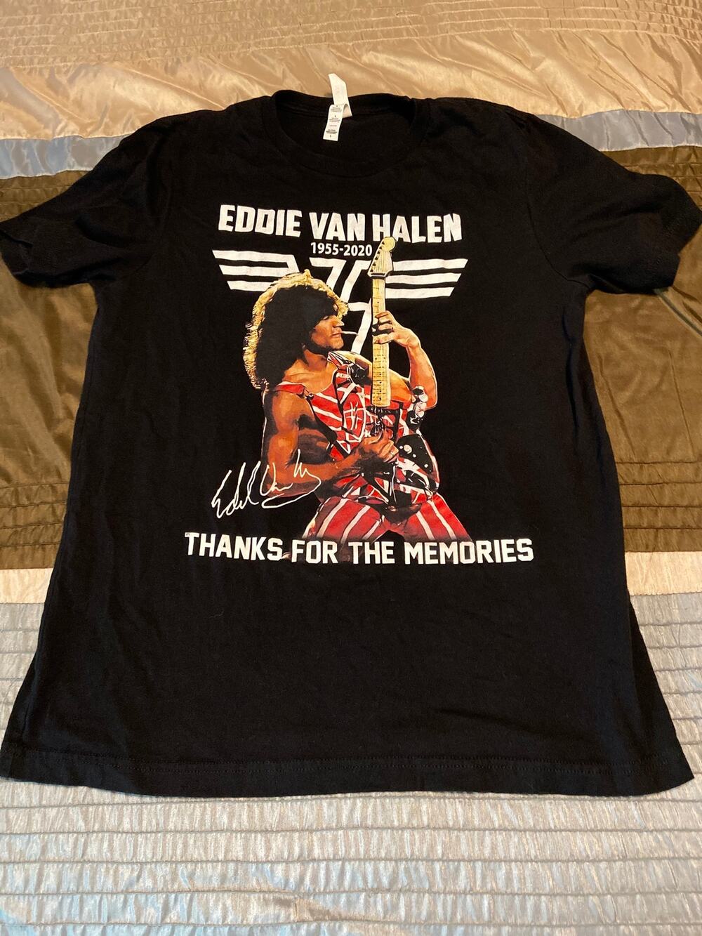 Eddie Van Halen memories EVH Men's shirt Size Large L
